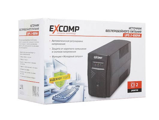 Блок питания EXCOMP UPS 2 650VA